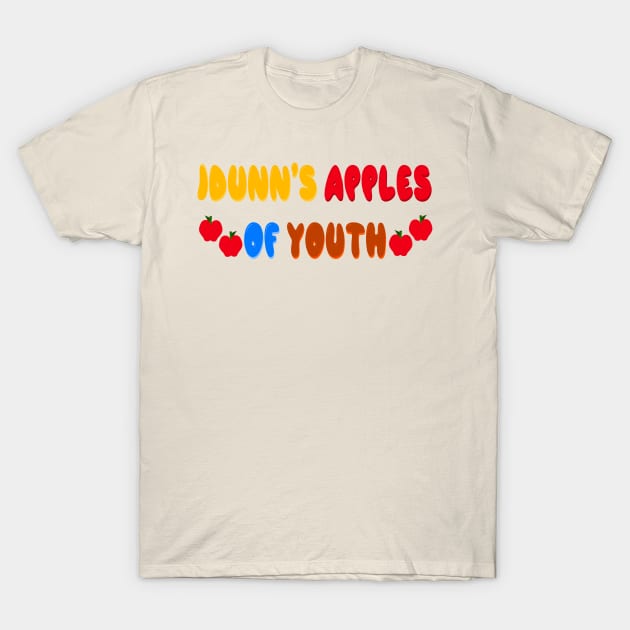 Idunn’s Apples of Youth T-Shirt by Orchid's Art